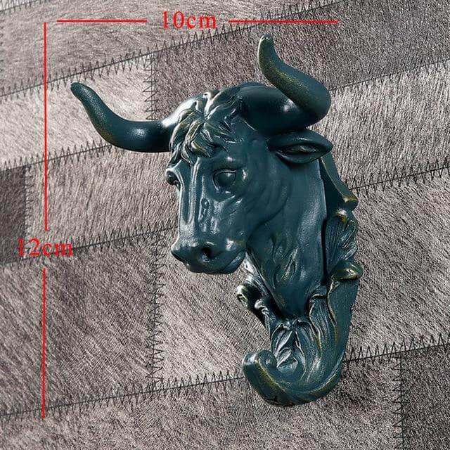 Modernes Wohnaccessoire mit Hirschkopf