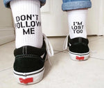 Ich bin auch verloren Socken – Folge mir nicht