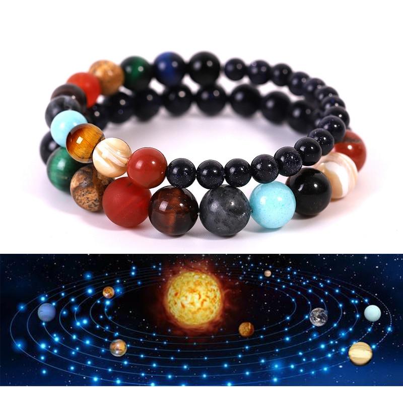 Galaktisches Armband aus Naturstein | StellarCraft