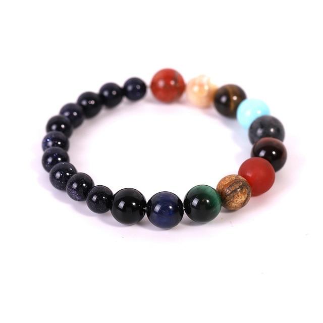 Galaktisches Armband aus Naturstein | StellarCraft