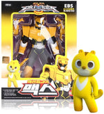 Kampfgeist Max | Mini-Roboter Action Figur mit Zubehör