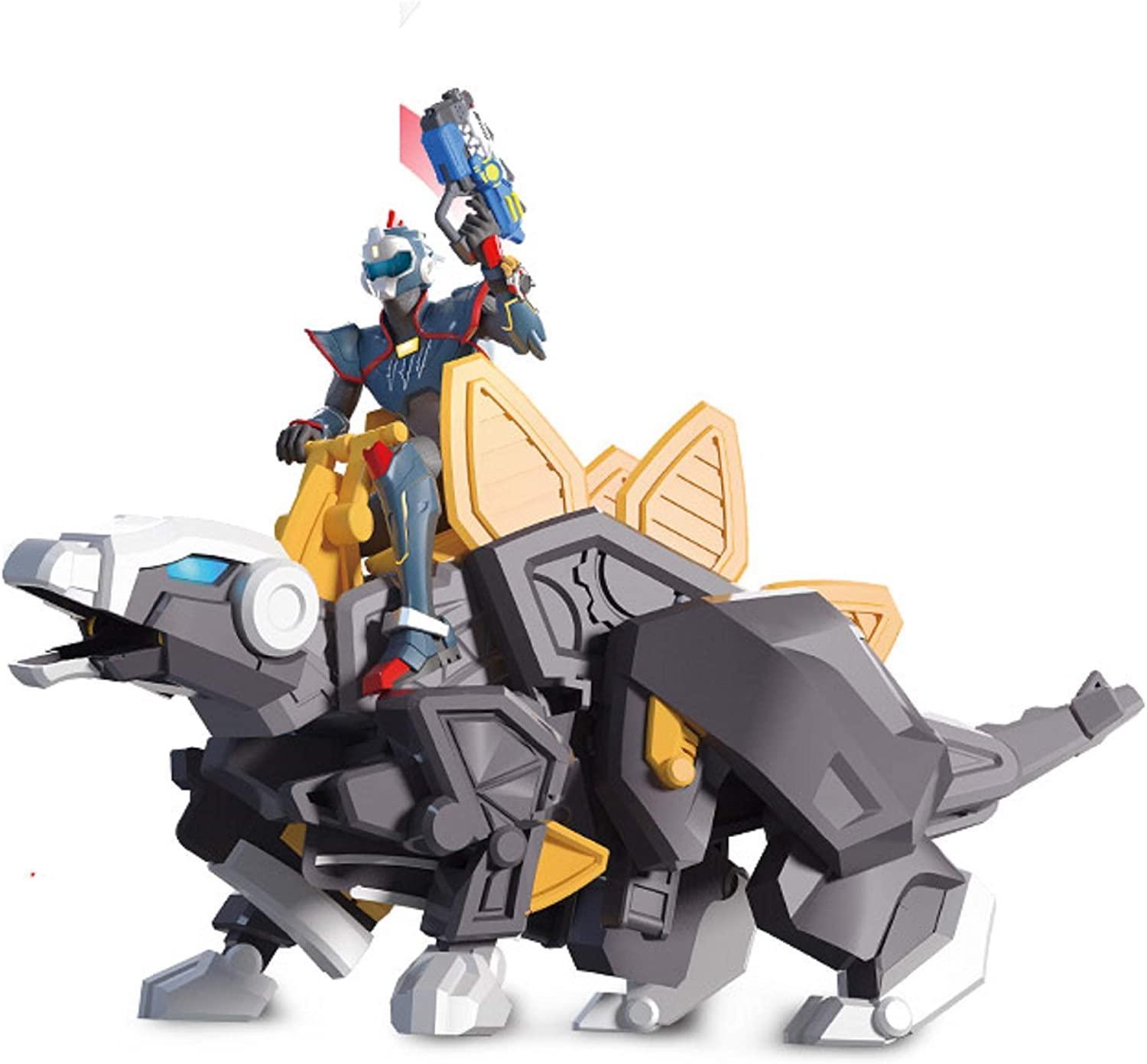 DinoMax | Abenteuerlicher Stegosaurus: Spannende Actionfigur für kleine Entdecker