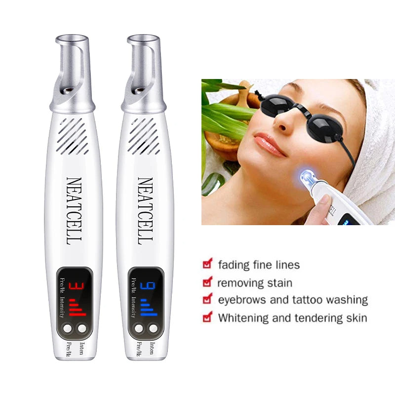 Tattoo Removal Laser Device for Acne, Freckles, and Birthmarks