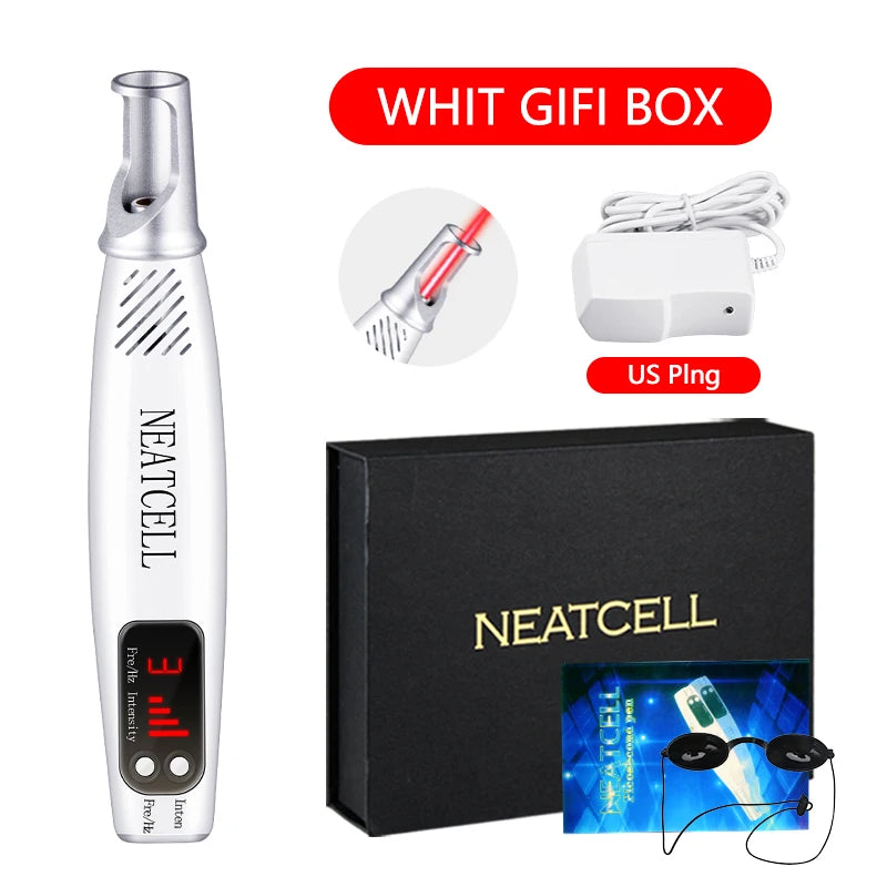 Tattoo Removal Laser Device for Acne, Freckles, and Birthmarks