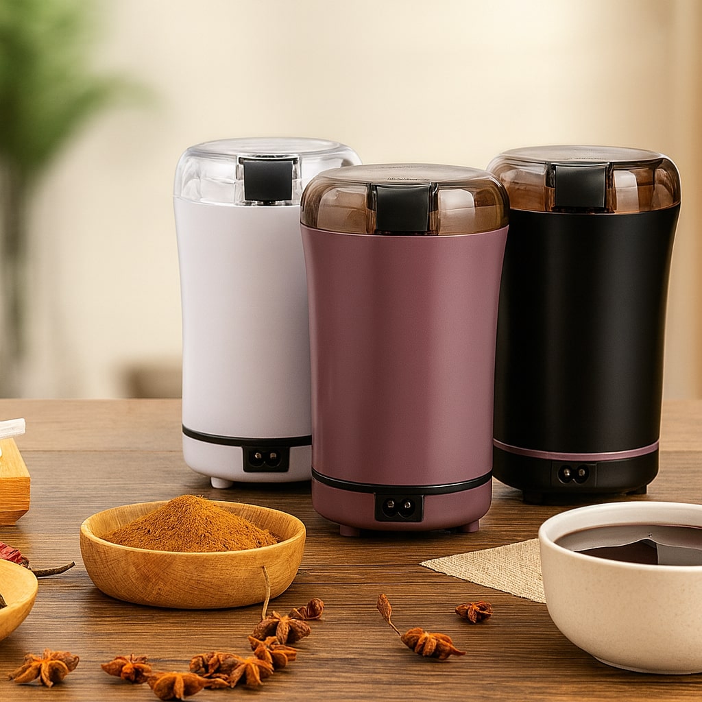 Vielseitige elektrische Kaffeemühle für perfekte Ergebnisse