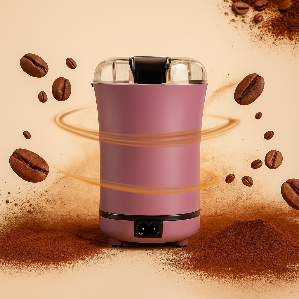 Vielseitige elektrische Kaffeemühle für perfekte Ergebnisse