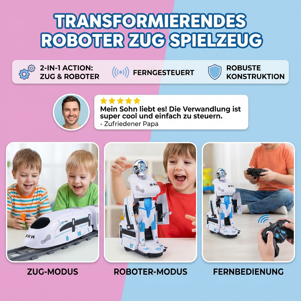 Roboterspielzeug mit Transformationsfunktion