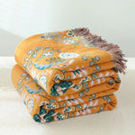 Luxurious Cotton Blanket for Stylish Comfort