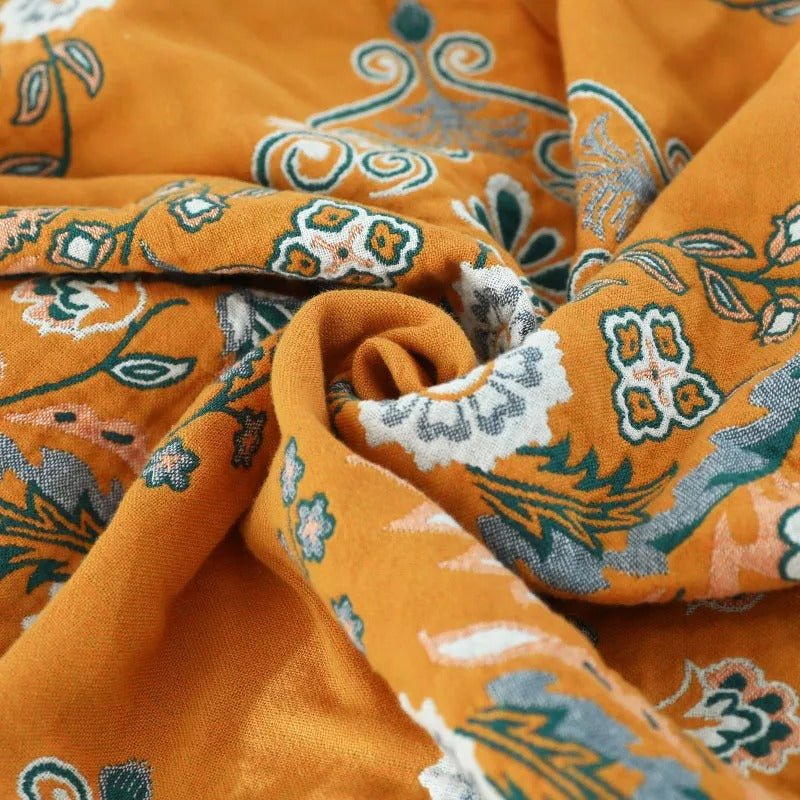 Luxurious Cotton Blanket for Stylish Comfort