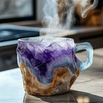 Elegant crystal cups for an unforgettable coffee experience