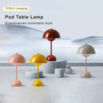 Elegante LED-Tischlampe LumiGlow | Dimmbar | USB-Aufladung | Modernes Design