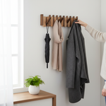 Stylish Wooden Clothes Rack for Creative Storage