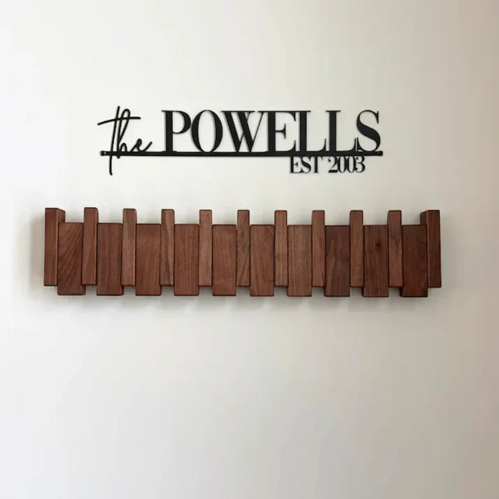 Stylish Wooden Clothes Rack for Creative Storage