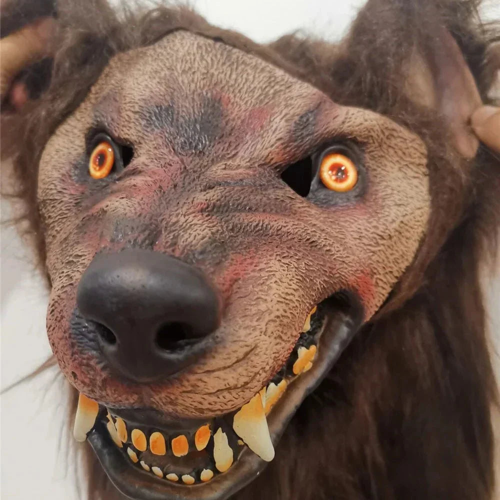 Realistic Werewolf Mask for Halloween and Cosplay - Unisex Design