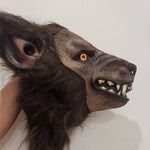 Realistic Werewolf Mask for Halloween and Cosplay - Unisex Design