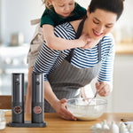Electric Salt and Pepper Mill Set - Rechargeable Grinders