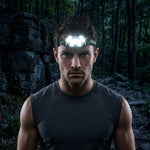 Motion-Sensing Rechargeable Headlamp for Outdoor Use