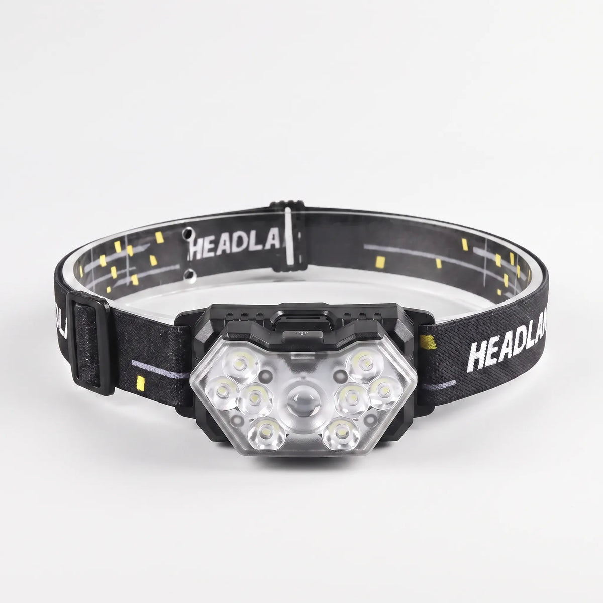 Motion-Sensing Rechargeable Headlamp for Outdoor Use