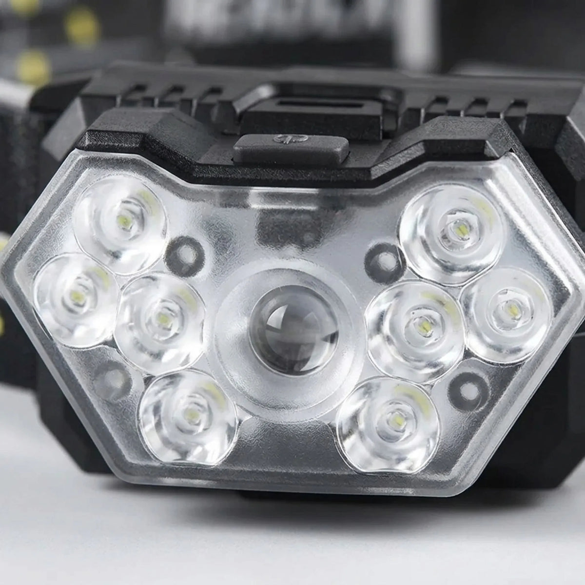 Motion-Sensing Rechargeable Headlamp for Outdoor Use
