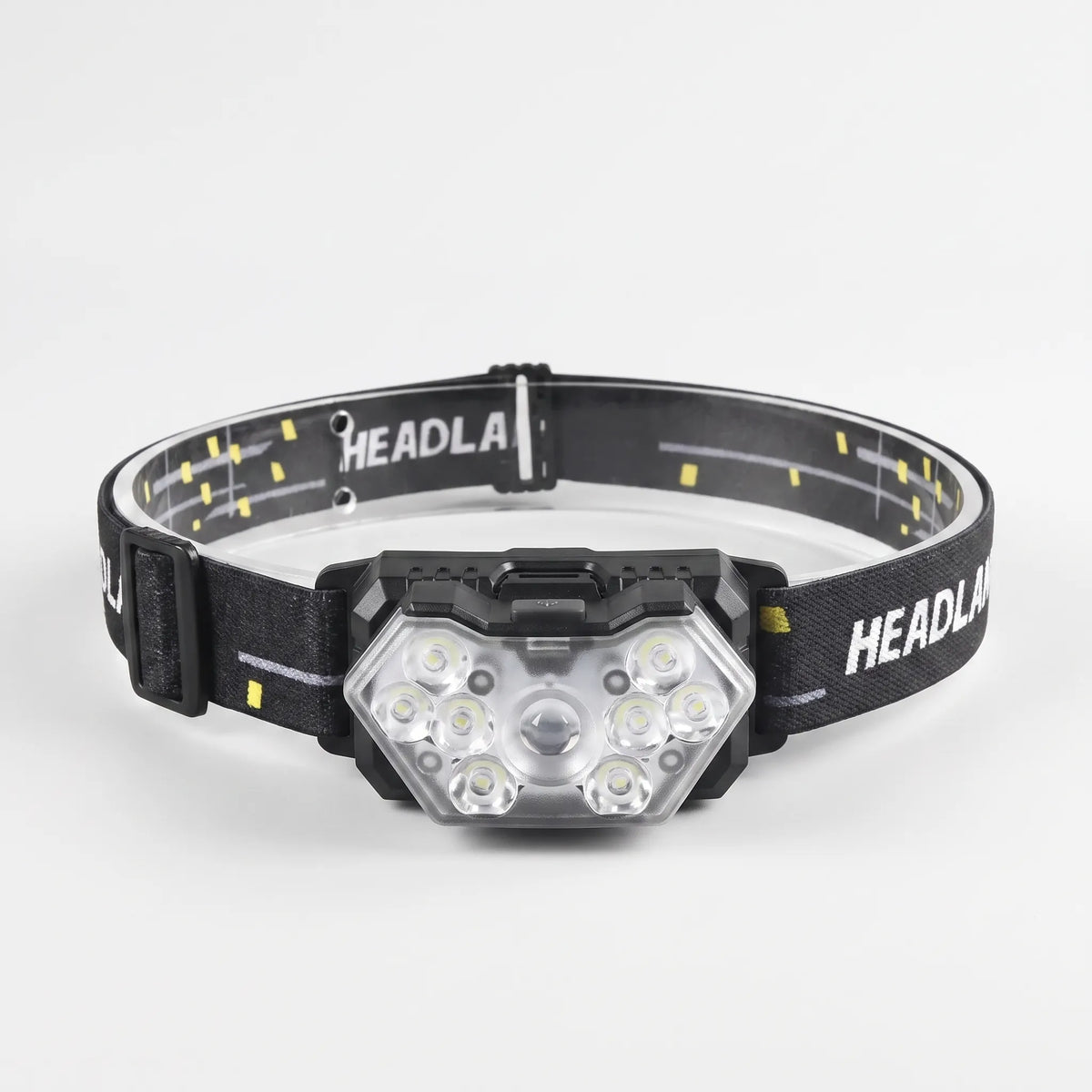 Motion-Sensing Rechargeable Headlamp for Outdoor Use