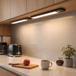 Set of 2 Magnetic Motion Sensor Under-Cabinet Rechargeable Lights