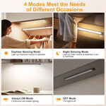 Set of 2 Magnetic Motion Sensor Under-Cabinet Rechargeable Lights