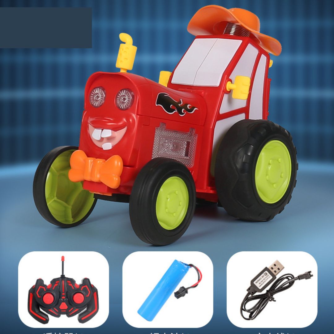Spielzeugtraktor für Kinder mit Humpelfunktion