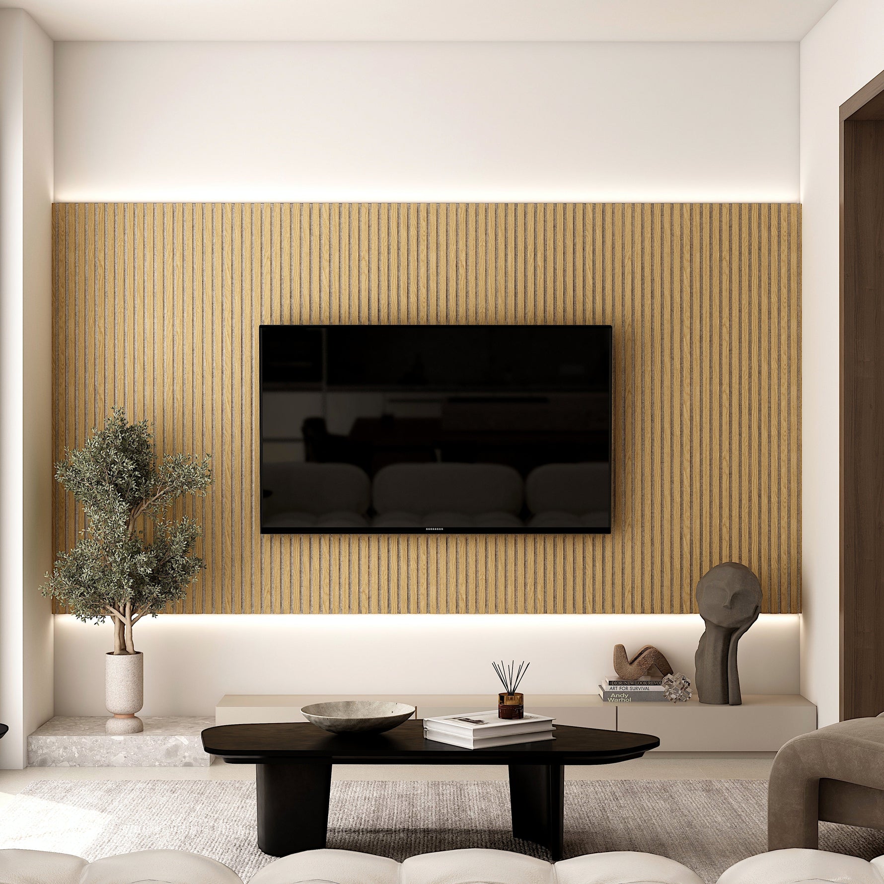 Elegant Wooden Acoustic Panels for Your Home