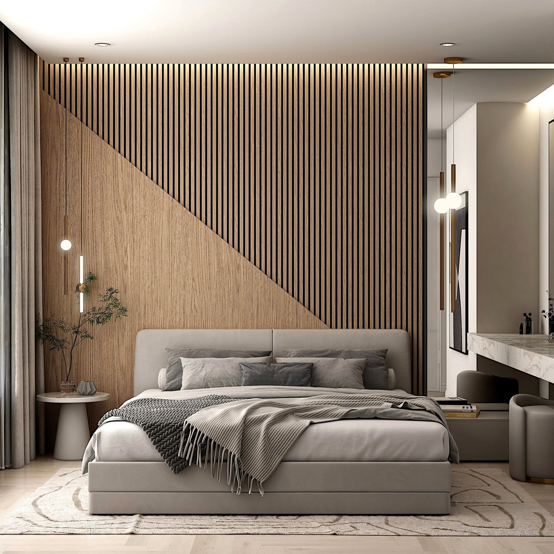 Elegant Wooden Acoustic Panels for Your Home