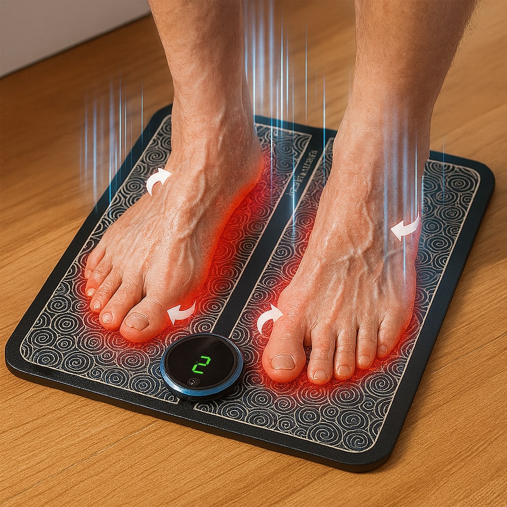 Entspannendes EMS-Fußmassagegerät für Wohlbefinden