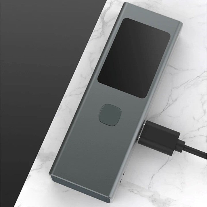 Digitales Mini-Laser-Messgerät mit wiederaufladbarem Akku