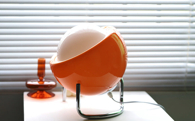Nordic Style Ambient Light - Retro Glass Orb Table Lamp