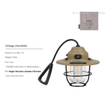 Rechargeable LED Lantern for Camping – Unisex Retro Design