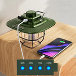 Rechargeable LED Lantern for Camping – Unisex Retro Design