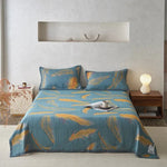Stylish cotton blanket with check pattern for every occasion