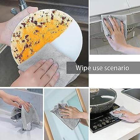 20 Stück Mikrofasertücher mit Aufbewahrungsbox