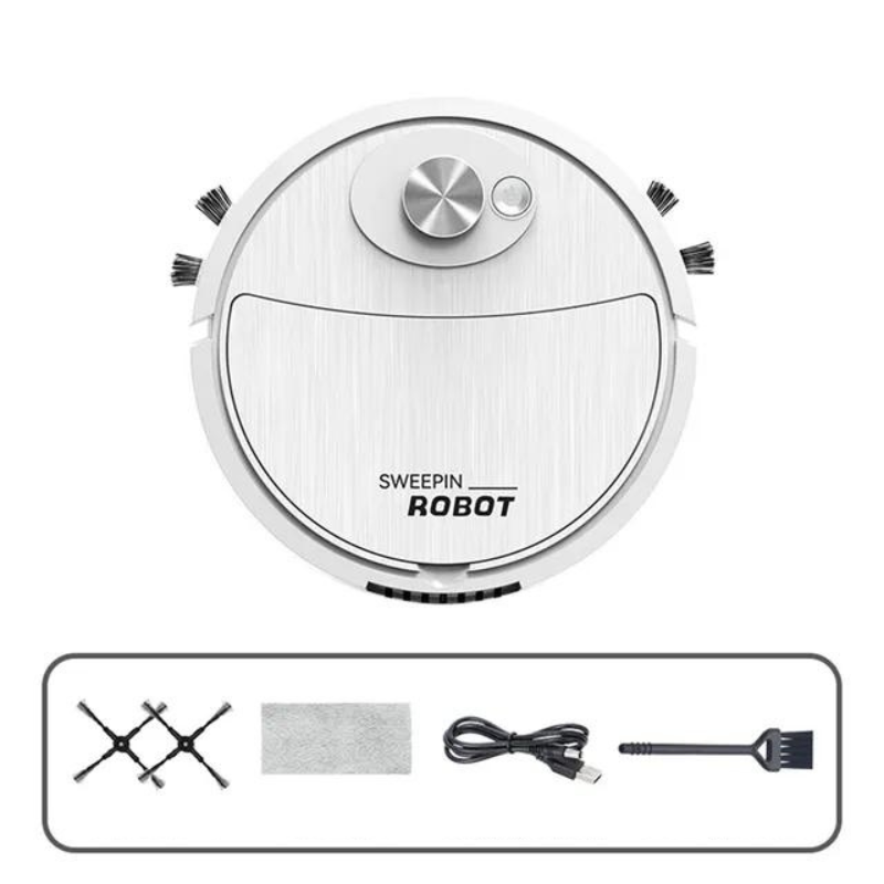 Intelligent Cleaning: The Quiet 3-in-1 Robot Vacuum Cleaner