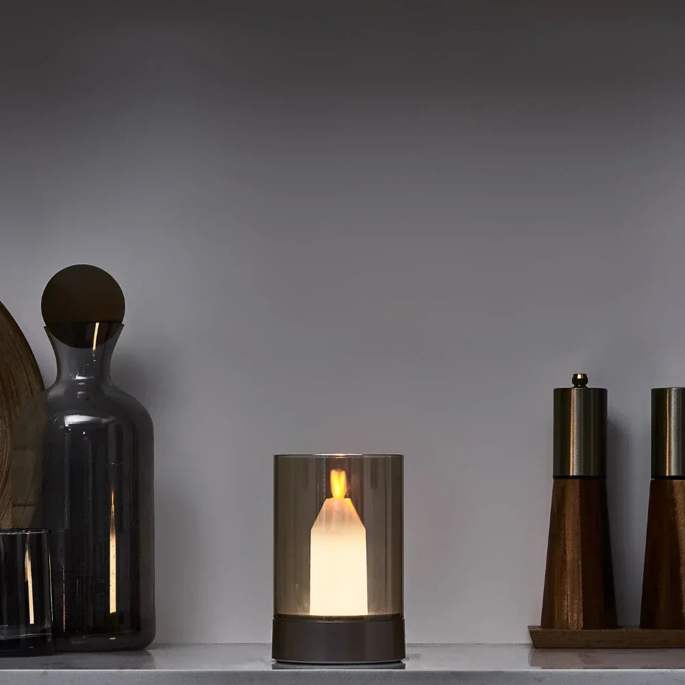 Elegante LED-Kerzenlampe mit Gestensteuerung - Glanzlicht