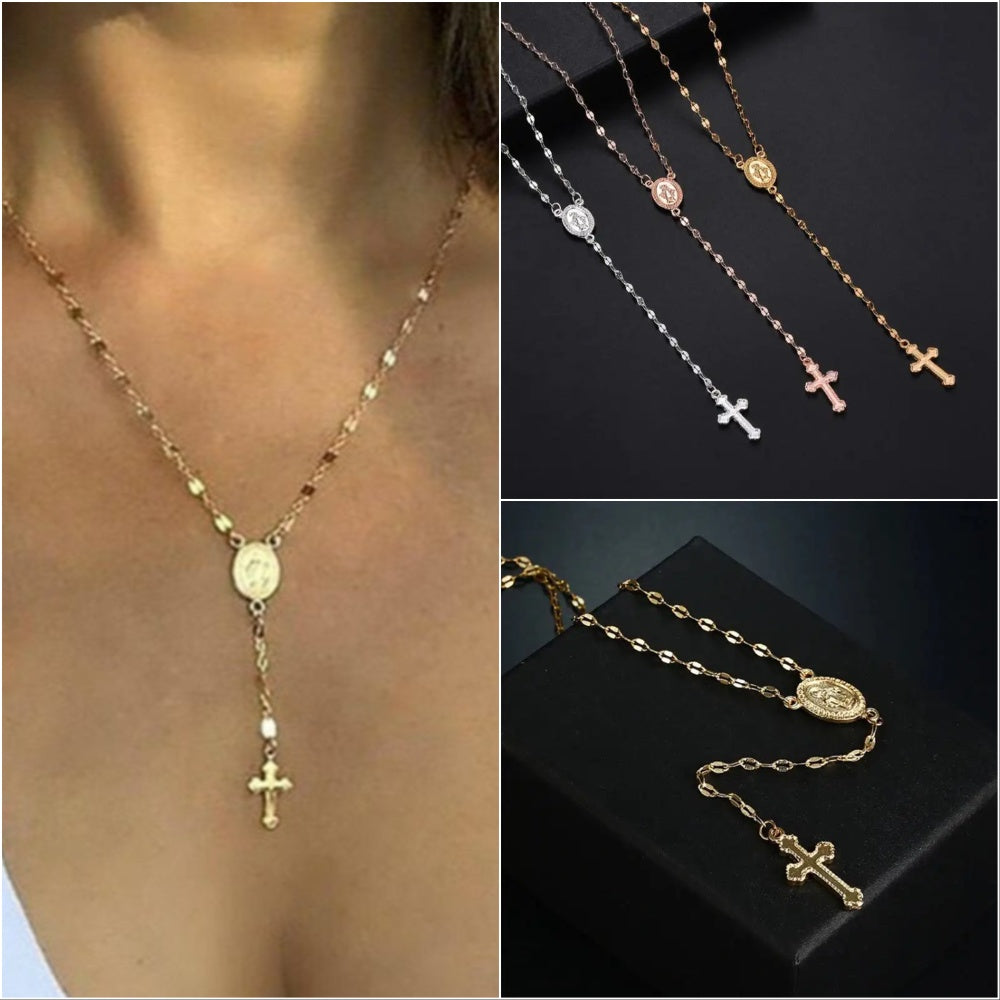 Spiritueller Rosenkranz Halskette – Eleganter Schmuck für jeden Anlass