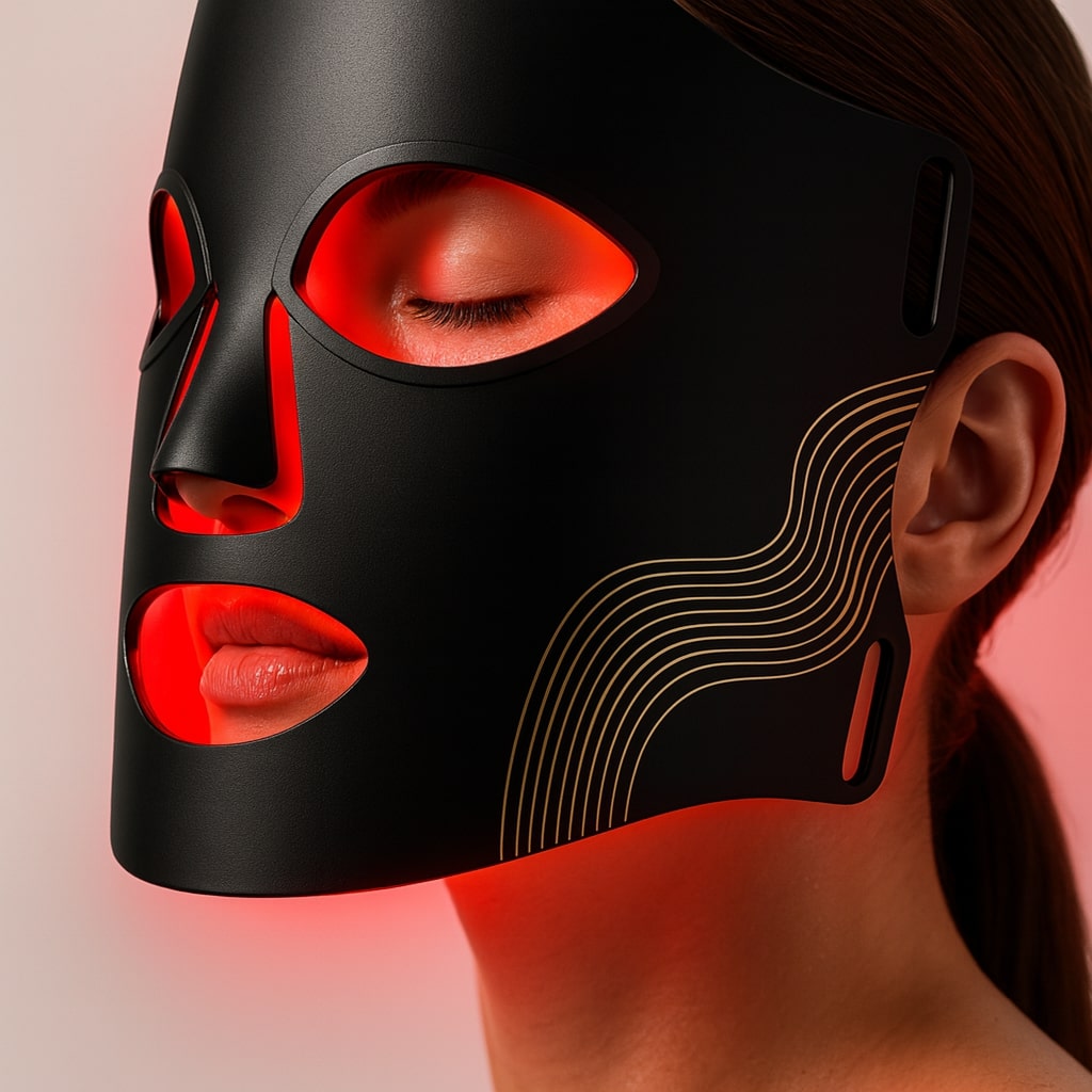LED Lichttherapie Maske für strahlende Haut und Entspannung