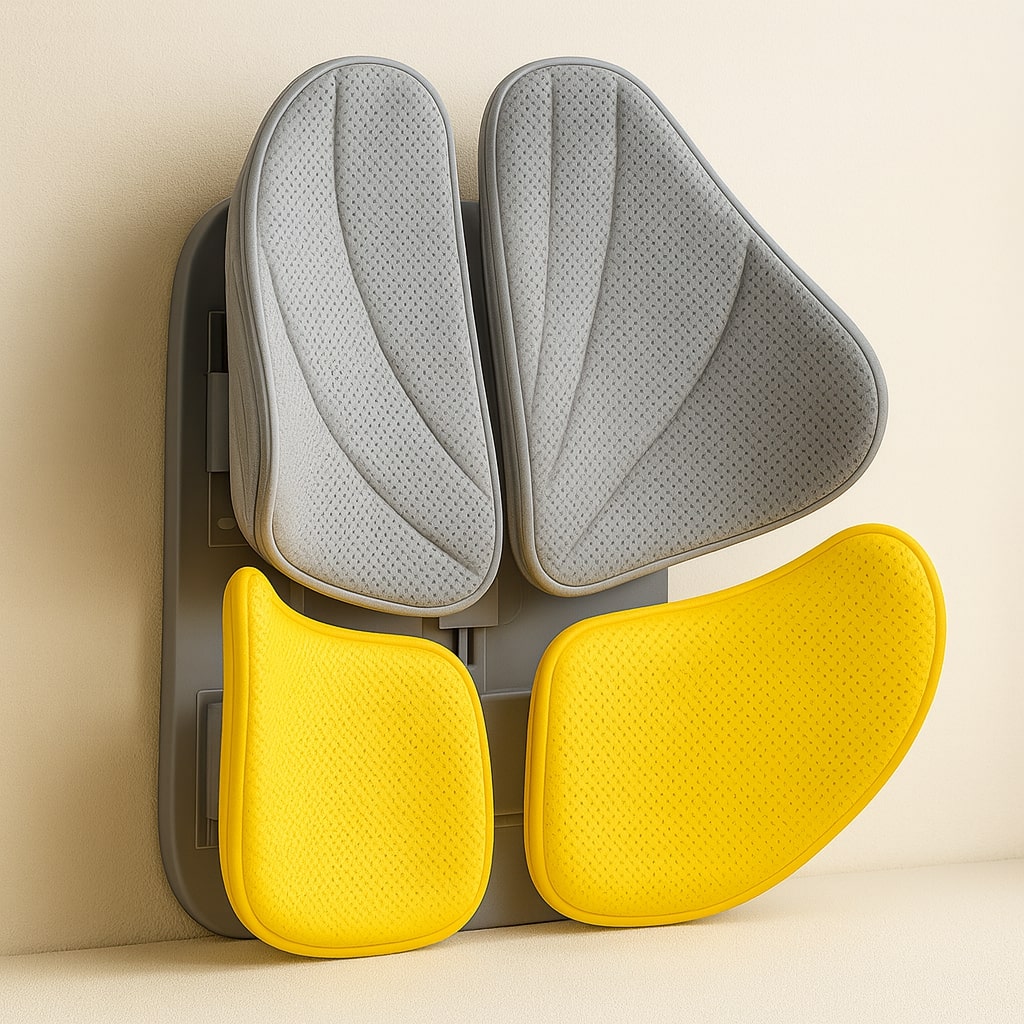 Ergonomisches Rückenstützkissen für entspanntes Sitzen