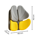Ergonomisches Rückenstützkissen für entspanntes Sitzen