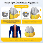 Ergonomisches Rückenstützkissen für entspanntes Sitzen