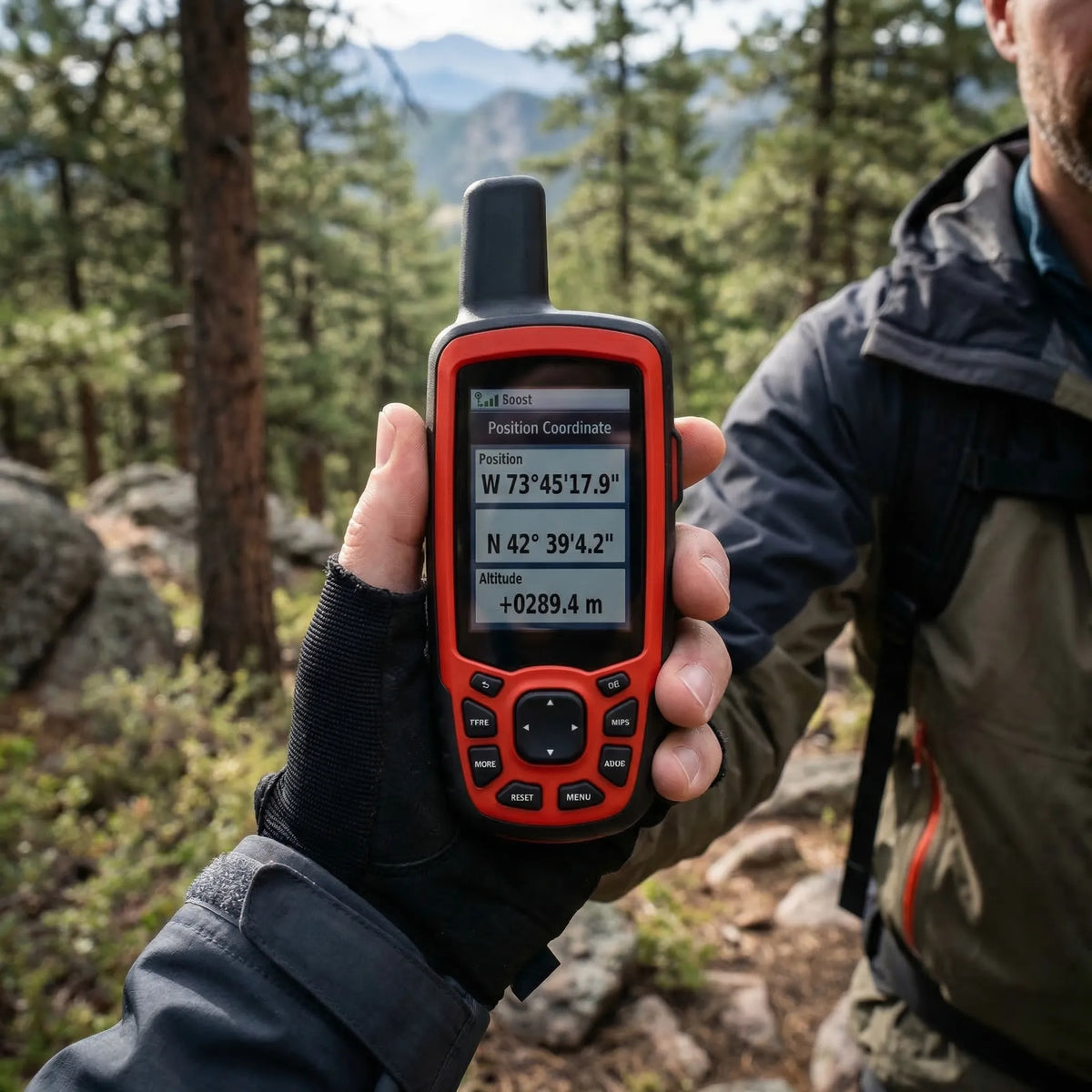 Durable Handheld GPS Navigator for All - Multi-GNSS Functionality