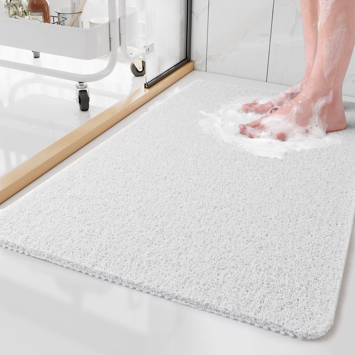 Sichere Duschmatte | Rutschfeste Badewannenmatte für Komfort