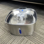 AquaViva | Smarte Trinkbrunnen für Katzen und Hunde – 3,2L Edelstahl mit Filter