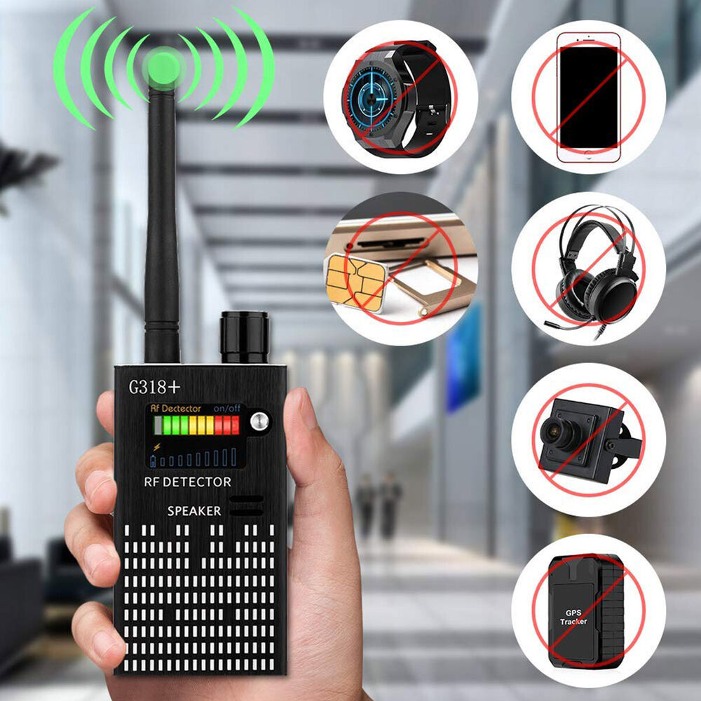 RF-Signal- und Kameradetektor mit Laserfunktion und Alarm – Datenschutzschutz