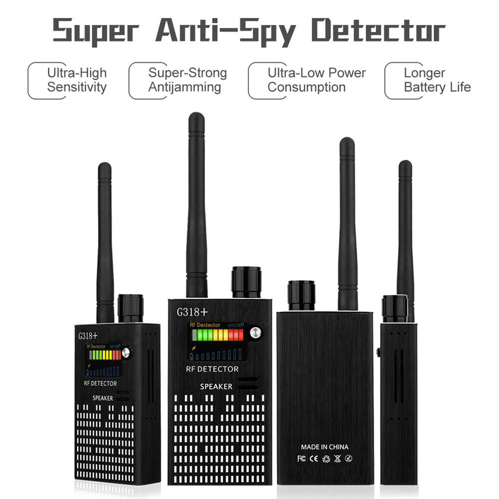 Intelligenter Spionagesignal-Detektor mit umfassender Abdeckung