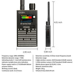 RF-Signal- und Kameradetektor mit Laserfunktion und Alarm – Datenschutzschutz