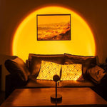 Portable Sunset Projector with Music Control
